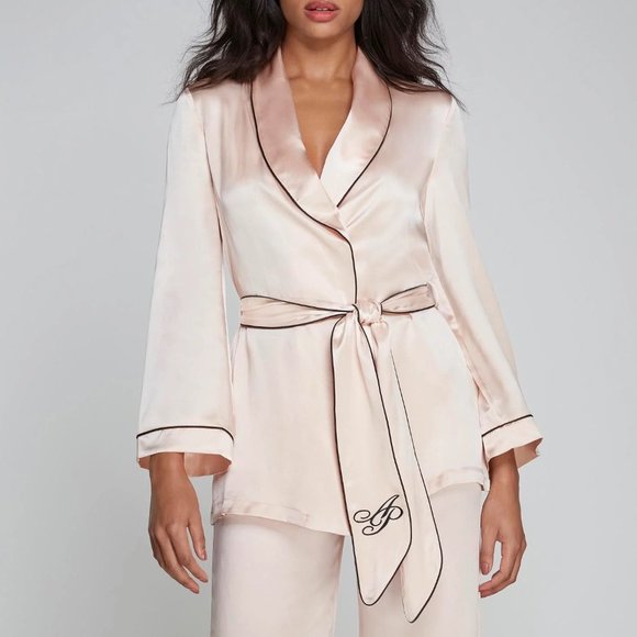 ♻️DONATED DEC. 2023♻️ Agent Provocateur Classic PJ Pyjama Top - Picture 1 of 6